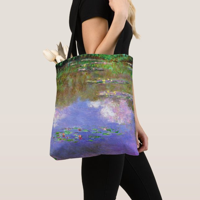 Bolsa Tote Claude Monet - Nenúfares, As Nuvens, (Close Up)