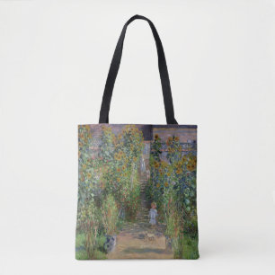 Bolsa Tote Claude Monet   o jardim do artista em Vetheuil