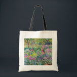 Bolsa Tote Claude Monet - O Jardim Íris de Giverny<br><div class="desc">Jardim Íris em Giverny / Jardim do Artista em Giverny - Claude Monet,  1899-1900</div>