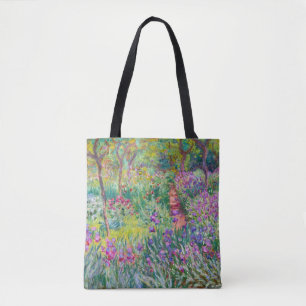 Bolsa Tote Claude Monet - O Jardim Íris de Giverny