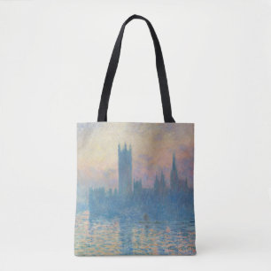Bolsa Tote Claude Monet Parlamento Europeu Sunset