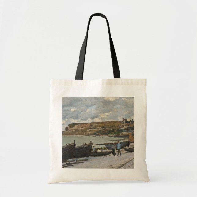 Bolsa Tote Claude Monet | Sainte-Adresse, 1867 (Frente)