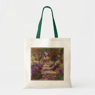 Bolsa Tote Claude Monet   Via no Jardim Monet