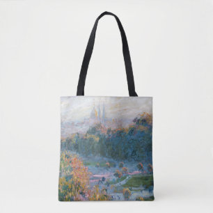 Bolsa Tote Claude Monet - Vista das Tuilarias, Estudo
