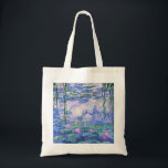 Bolsa Tote Claude Monet Water Libera A Arte Impressionante Fr<br><div class="desc">Claude Monet Water Libera O Impressionista Francês ArtWater Lily (ou Ninfheas) é uma série de aproximadamente 250 pinturas de óleo pelo Impressionista Francês Claude Monet. As pinturas retratam o jardim floral de Monet em Giverny.</div>