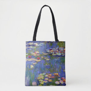 Bolsa Tote Claude Monet Water Lily, 1916