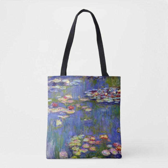Bolsa Tote Claude Monet Water Lily, 1916 (Frente)
