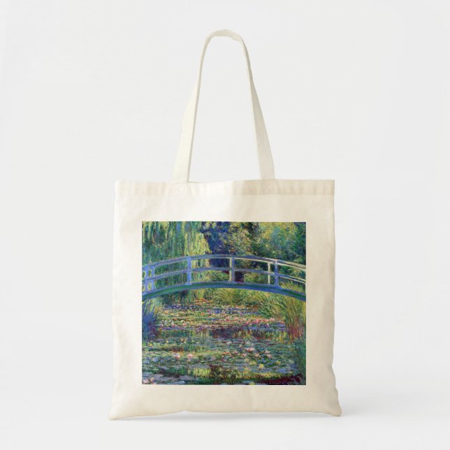 Bolsa Tote Claude Monet Water Lily Pond (Frente)