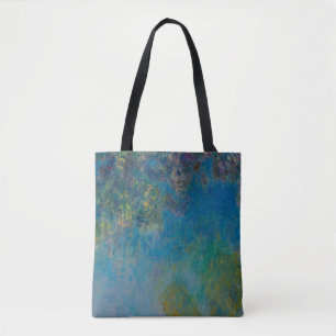 Bolsa Tote Claude Monet Wisteria Fine Art Galeria FloralHD