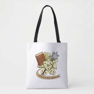 Bolsa Tote Cleric Dice Design