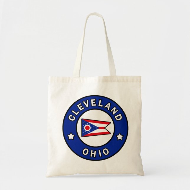 Bolsa Tote Cleveland Ohio (Frente)