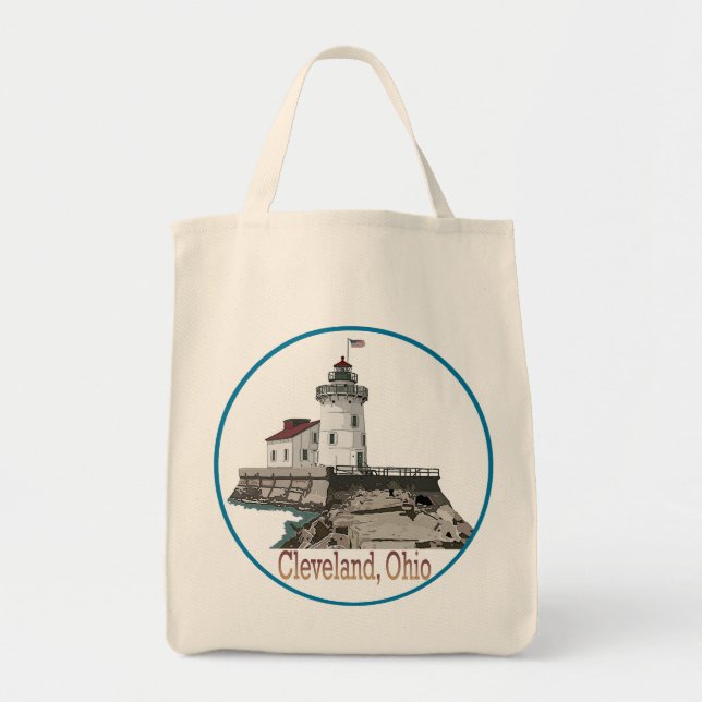 Bolsa Tote Cleveland Ohio (Frente)