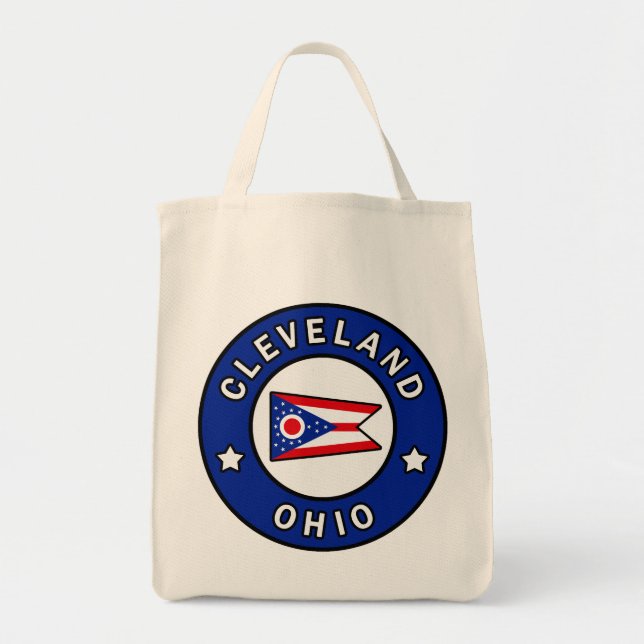 Bolsa Tote Cleveland Ohio (Frente)