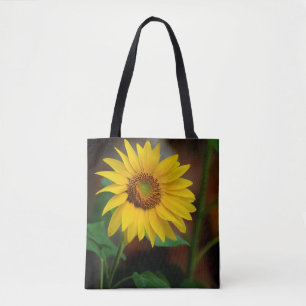 Bolsa Tote Cliente do girassol