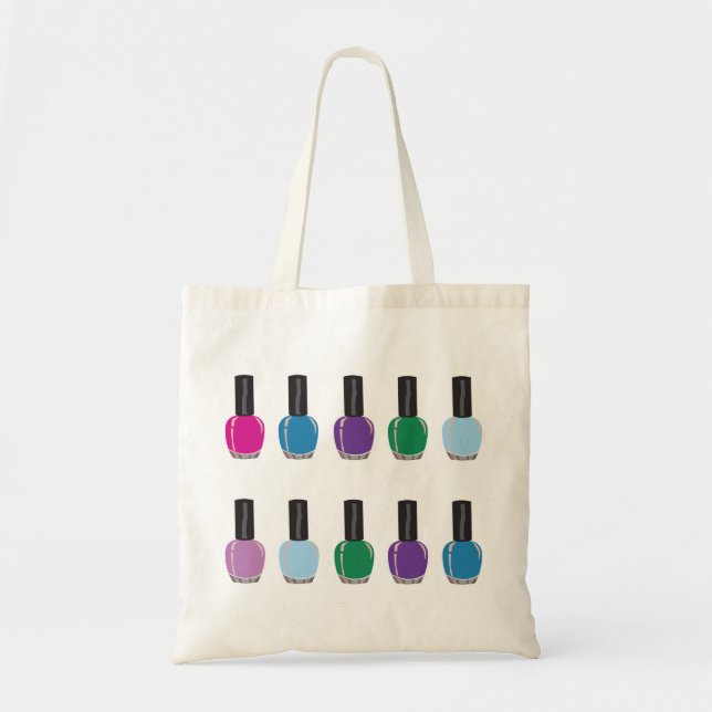Bolsa Tote Cliente do verniz para as unhas (Frente)