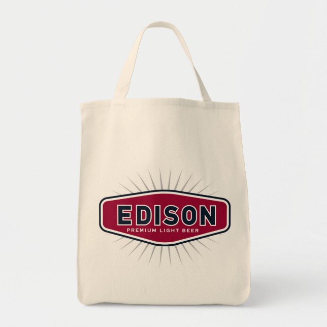 Bolsa Tote Cliente orgânico de Edison (Frente)