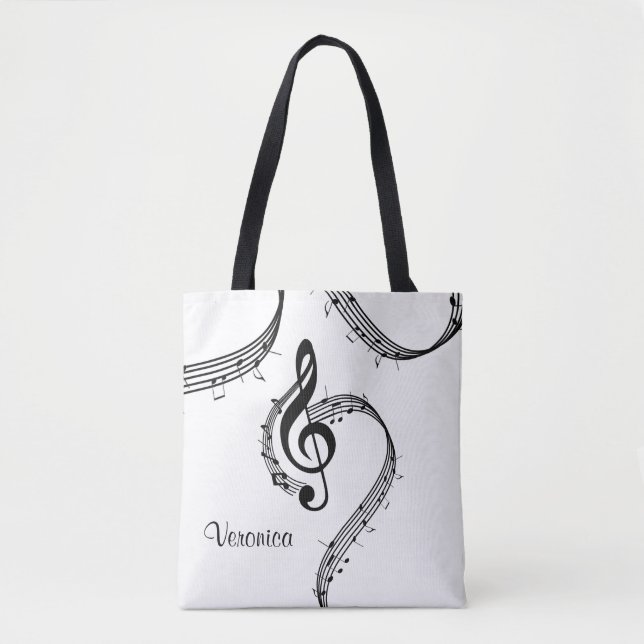 Bolsa Tote Climactic G Clef (Frente)