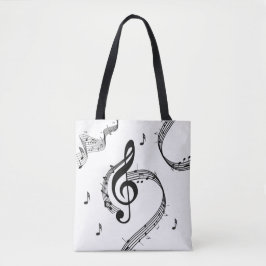 Bolsa Tote Climactic G Clef Music