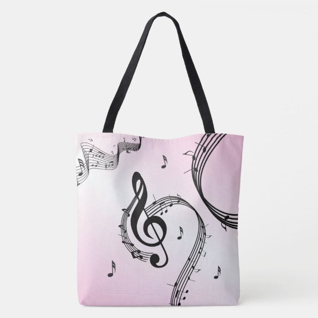 Bolsa Tote Climactic G Clef Pink (Verso)