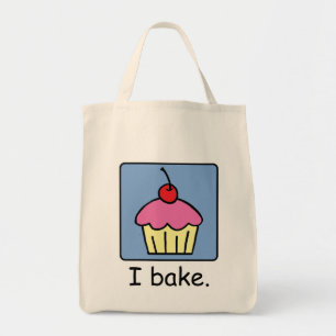Bolsa Tote Clipart de desenho animado Cupcake Sobremesa Cober