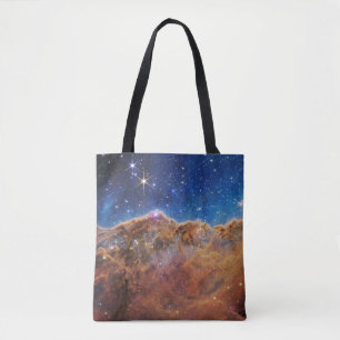 Bolsa Tote Clipes cósmicos na Nebulosa de Carina