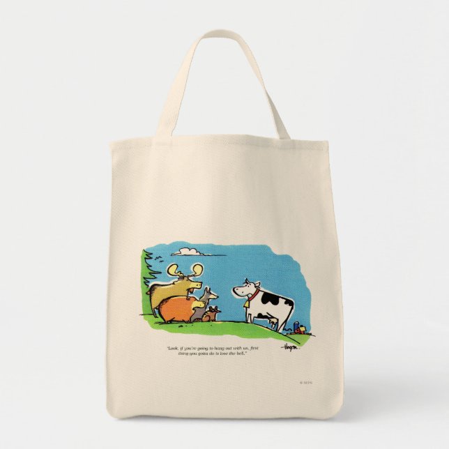 Bolsa Tote Clique animal (Frente)