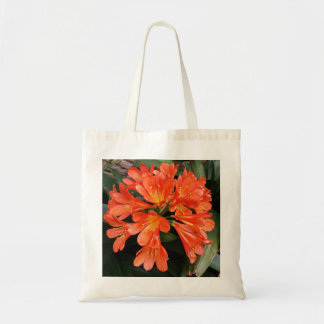 Bolsa Tote Clivia Miniata - A linda flor laranja