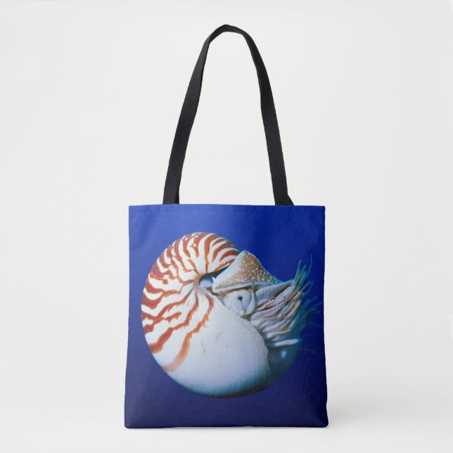 Bolsa Tote Close-Up de Nautilus-Camarado (Frente)