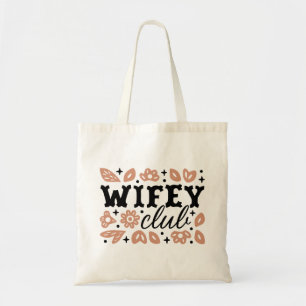 Bolsa Tote Clube da esposa estética cowboy mulher country cow