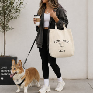 Bolsa Tote Clube da Mamãe Corgi