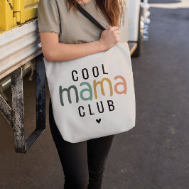 Bolsa Tote Clube da Mamãe Legal Divertida, Presente de Mãe