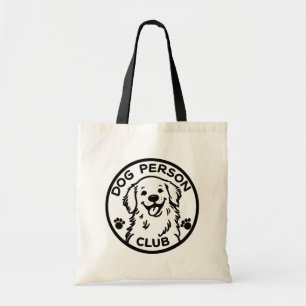 Bolsa Tote Clube da Pessoa Cachorro Amante de Cachorro Divert