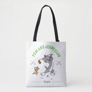 Bolsa Tote Clube de Golfe do Tom & Jerry 1940