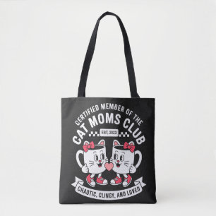 Bolsa Tote Clube de Mães de Gato Certificadas Caótico Apegado