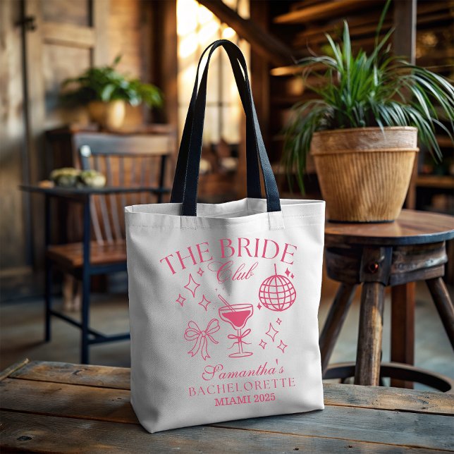 Bolsa Tote Clube de Noiva Solteira Disco (Criador carregado)