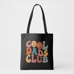 Bolsa Tote Clube de Pais Legais Pai Dia dos Pais Retro Groovy