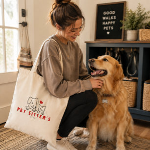 Bolsa Tote Clube de Pet Sitter Passeadores de Cães Profission