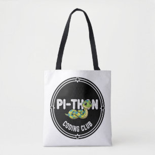 Bolsa Tote Clube de Programação Python Programador