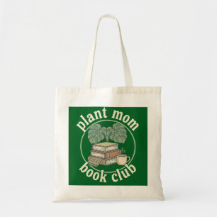 Bolsa Tote Clube do Livro da Mamãe das Plantas Design Retro