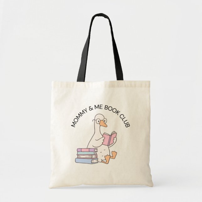 Bolsa Tote Clube do Livro Mamãe & Eu  (Frente)