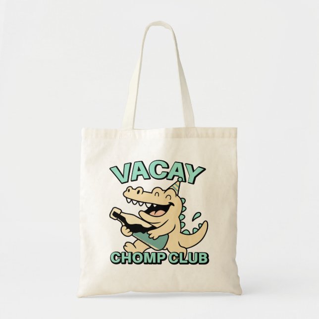 Bolsa Tote Clube Vacay Chomp (Frente)
