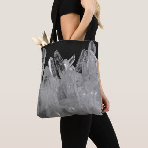 Bolsa Tote Cluster Crystal Energy Quartz