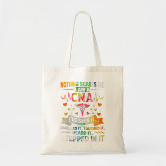Bolsa Tote CNA Nada me assusta, sou enfermeira de saúde da CN