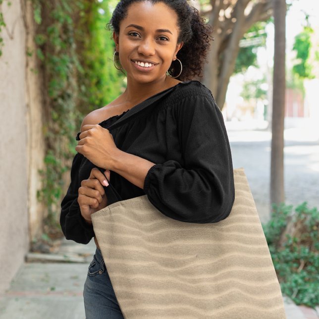 Bolsa Tote Coastal Currents – Custom Beach Sand  (Criador carregado)