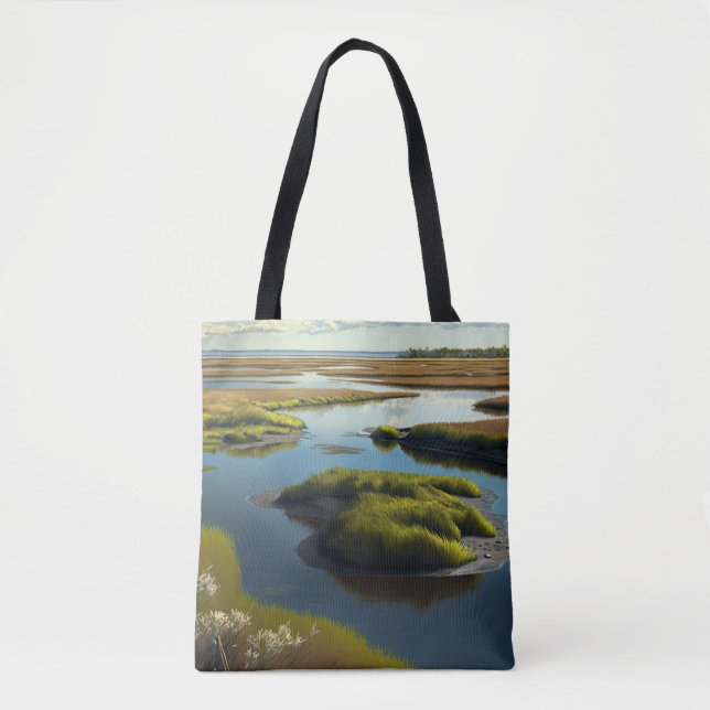 Bolsa Tote Coastal Tranquility (Frente)
