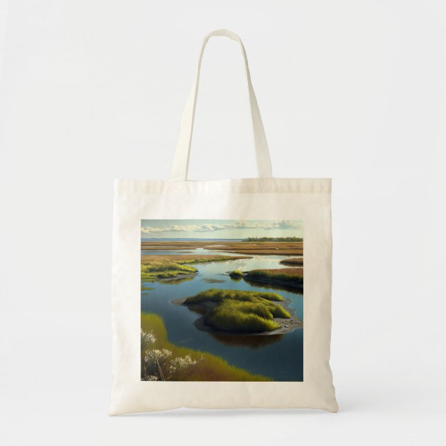 Bolsa Tote Coastal Tranquility (Frente)