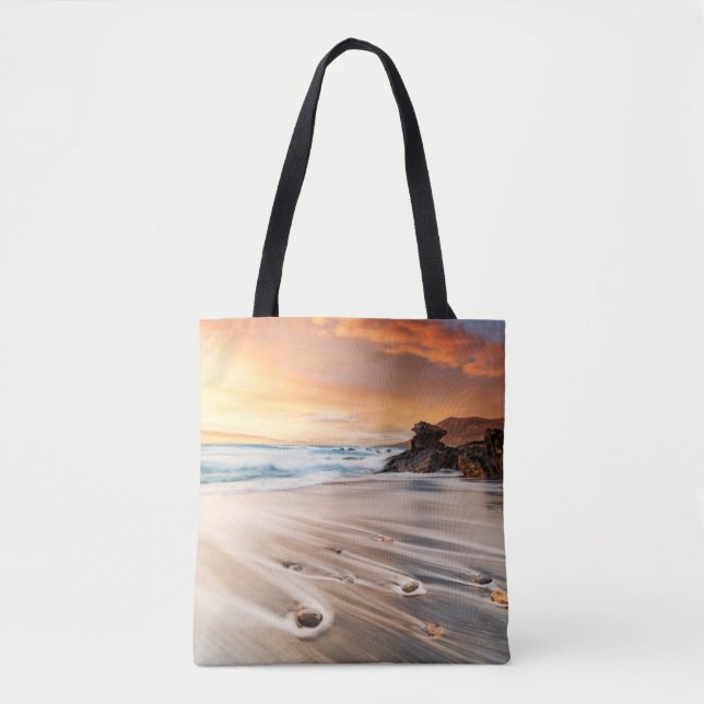 Bolsa Tote Coastline | Ilhas Canárias, Espanha (Frente)