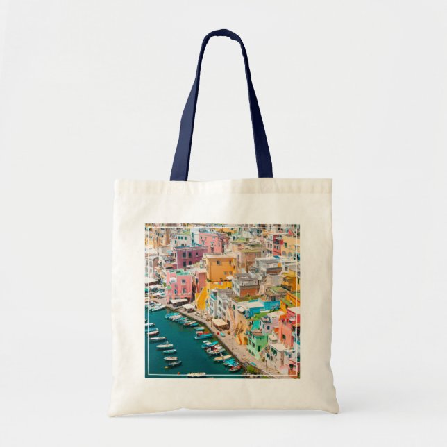 Bolsa Tote Coastline | Nápoles Itália (Frente)