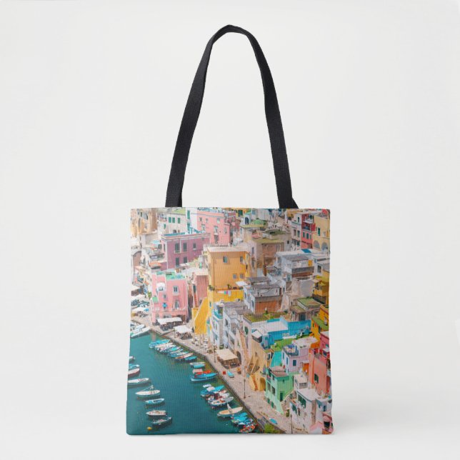 Bolsa Tote Coastline | Nápoles Itália (Frente)