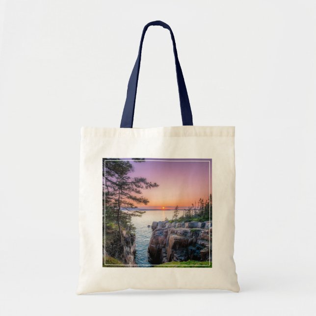 Bolsa Tote Coastline | Ravens Nest Acadia National Park Maine (Frente)